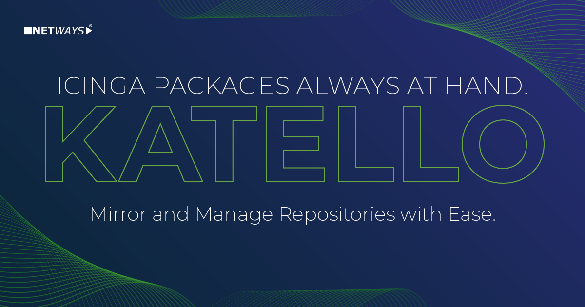 Katello as a package mirror for Icinga