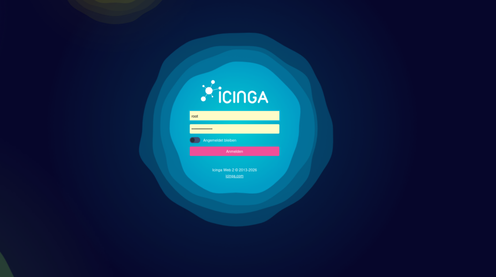 Für die Installation von Icinga DB-Web auf Ubuntu 24.04, musst dich dich nun nur noch mit deinem Passwort anmelden!