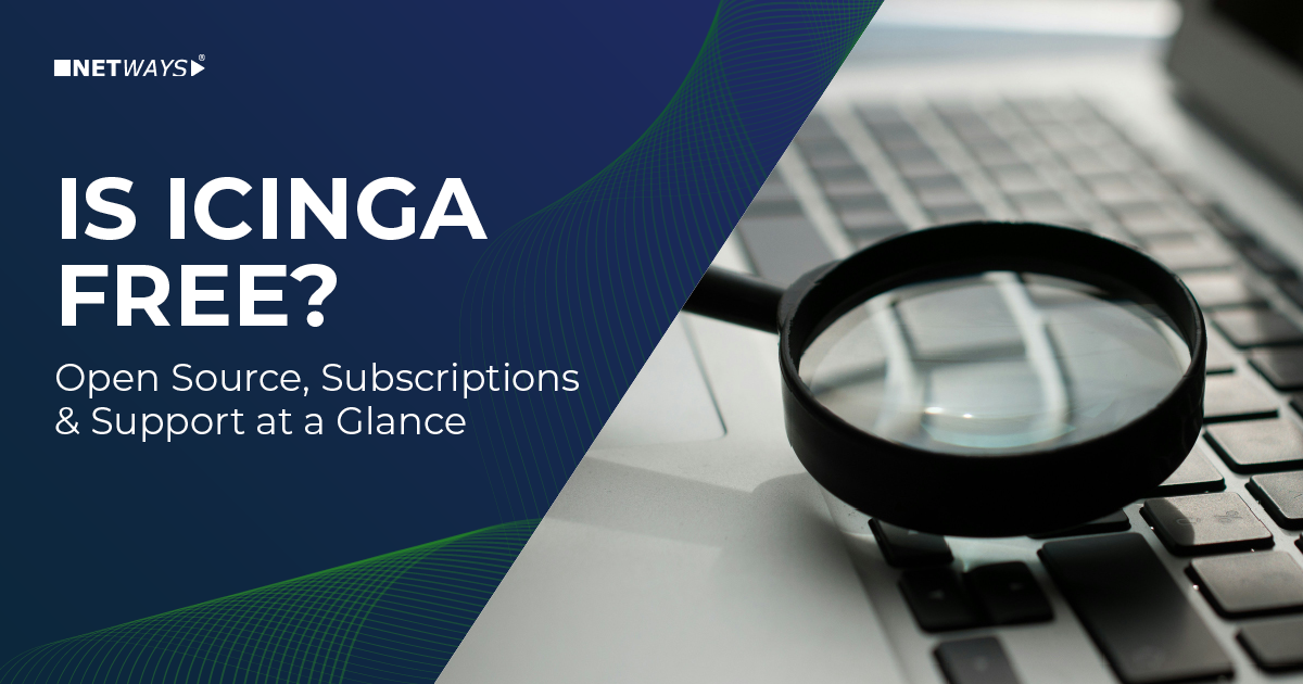 Is Icinga free of charge?
