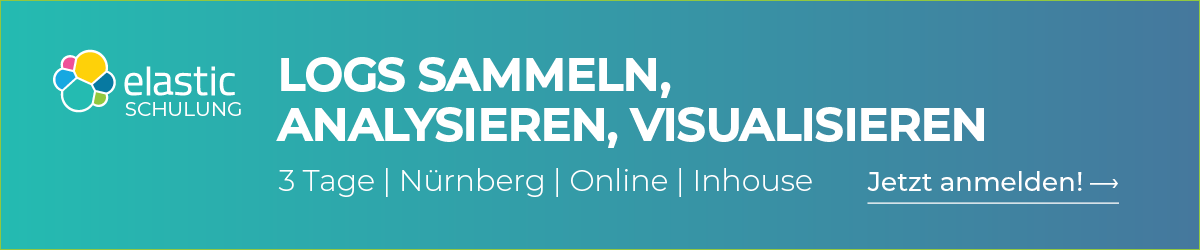 Lerne in unserer praxisnahen Elastic Stack Schulung, wie du mit Beats, Logstash, Elasticsearch und Kibana Logs und Events effizient sammelst und auswertest