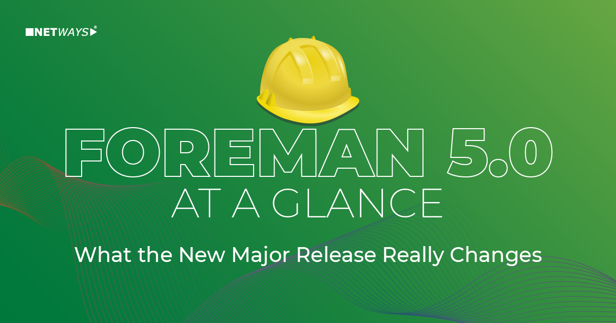 Foreman 5.0